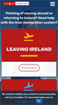 Mobile Screenshot of migrantproject.ie